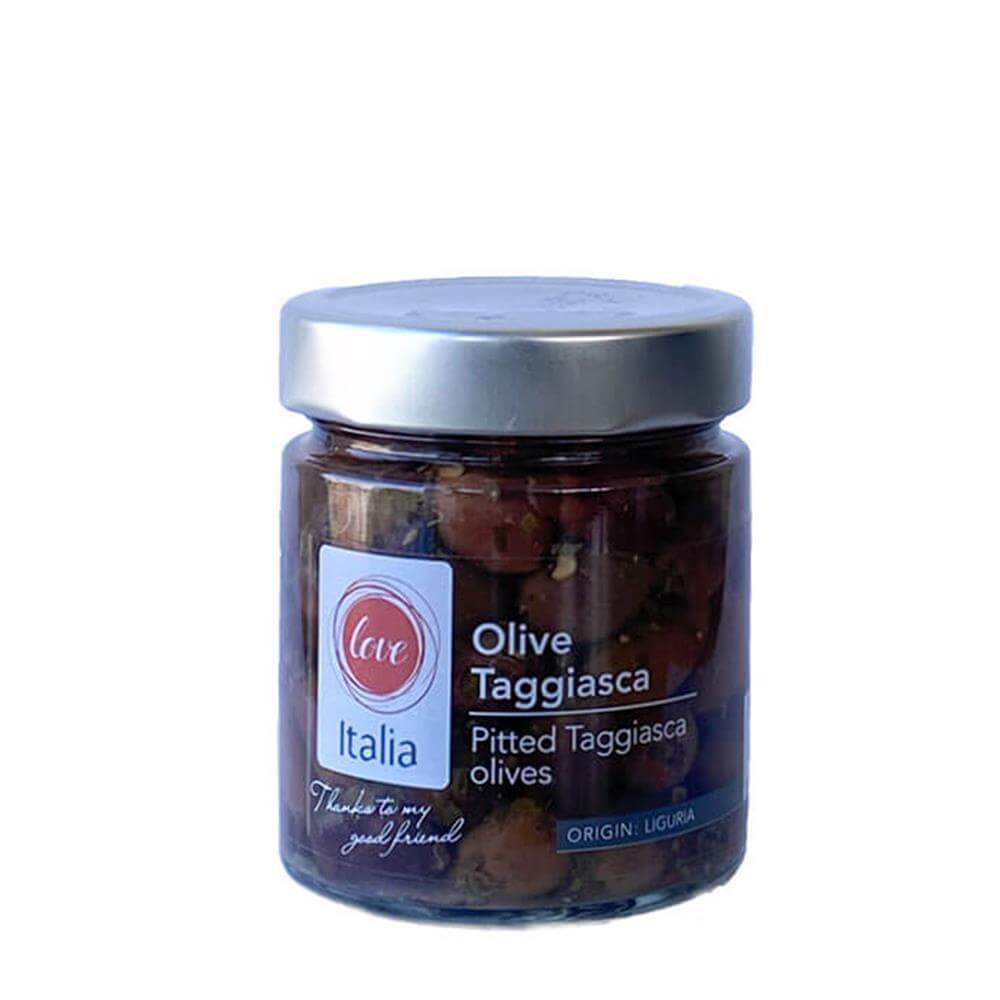Love Italia Pitted Taggiasca Olives 190g